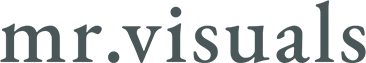 Mr. visuals logo