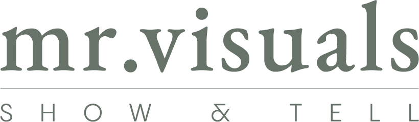 Mr. visuals logo